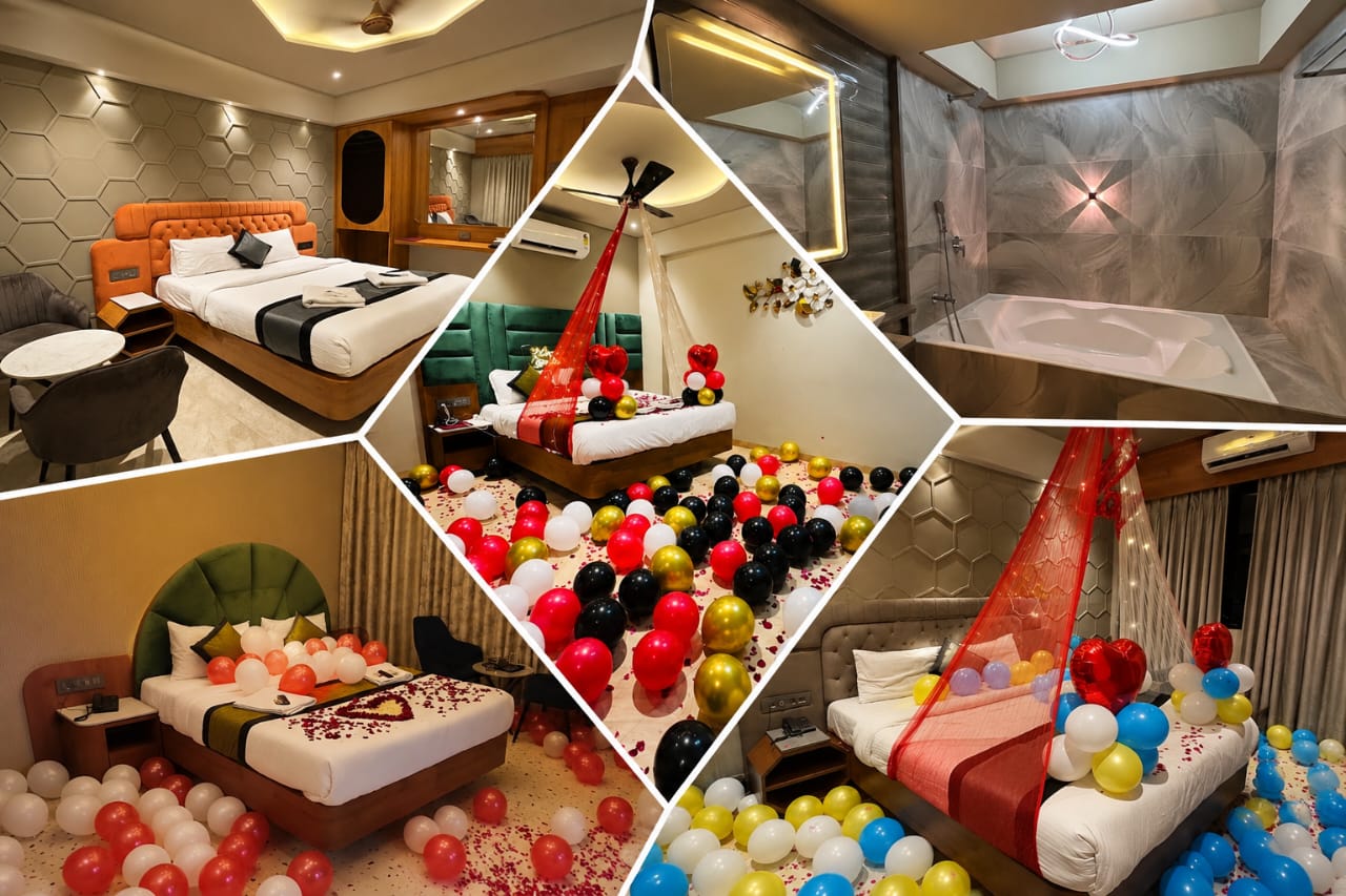 6 Hour Suit Room, Jacuzzi, Decor in Airoli